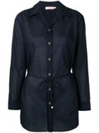 Tory Burch Shirt Beach Cover-up - Blue