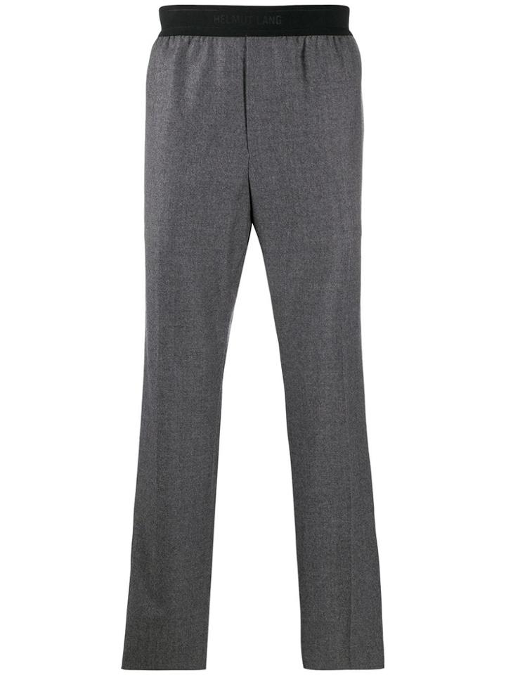 Helmut Lang Pleated Pull-on Trousers - Grey