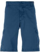 Woolrich Deck Shorts, Men's, Size: 32, Blue, Cotton/polyester