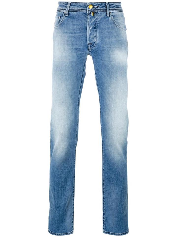 Jacob Cohen Slim-fit Jeans, Men's, Size: 32, Blue, Cotton/polyester