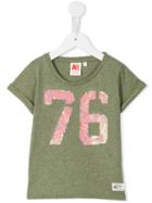 American Outfitters Kids Sequin 76 T-shirt, Toddler Girl's, Size: 4 Yrs, Green