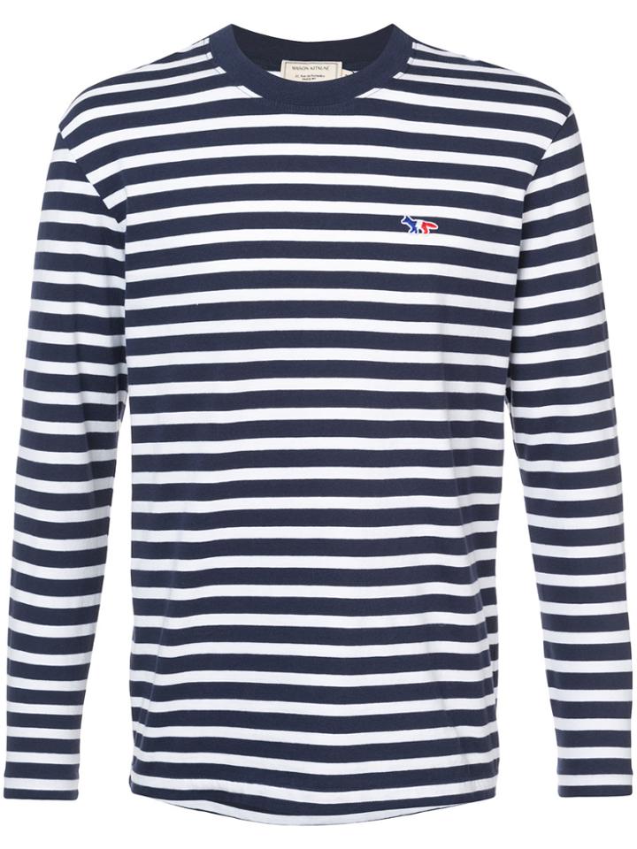 Maison Kitsuné Marin Tee Long-sleeved T-shirt - Blue