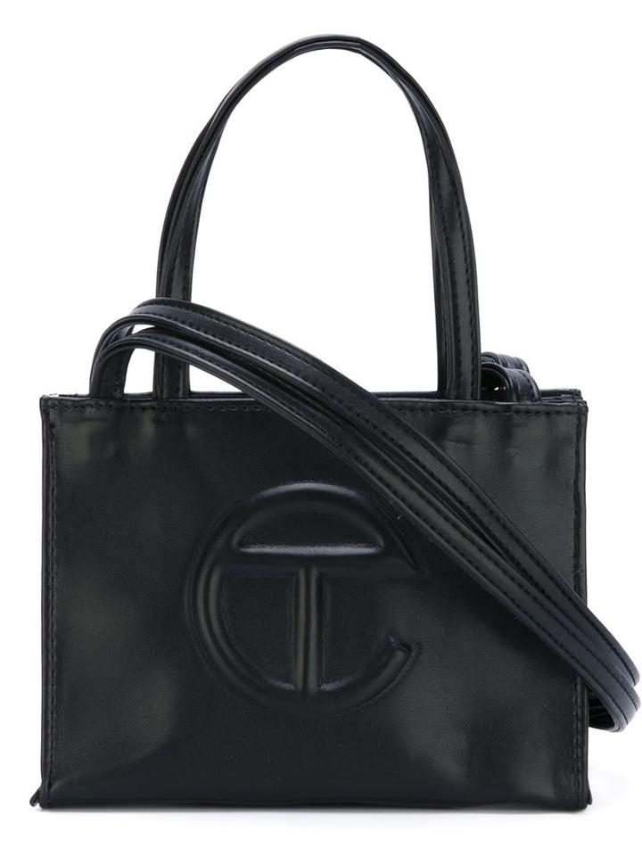Telfar Mini Logo Embossed Tote