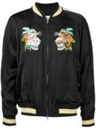 Doublet Embroidered Jacket, Men's, Size: Small, Black, Rayon