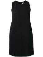 Victoria Victoria Beckham Plain A-line Short Dress - Black