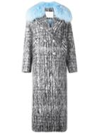 Giada Benincasa Printed Coat - Grey