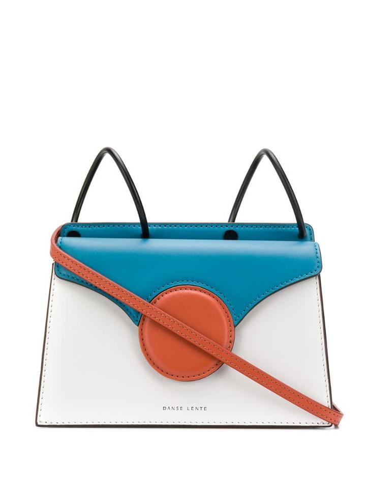 Danse Lente Block Color Cross Body Bag - Blue