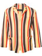 Comme Des Garçons Vintage Striped Woven Jacket - Multicolour
