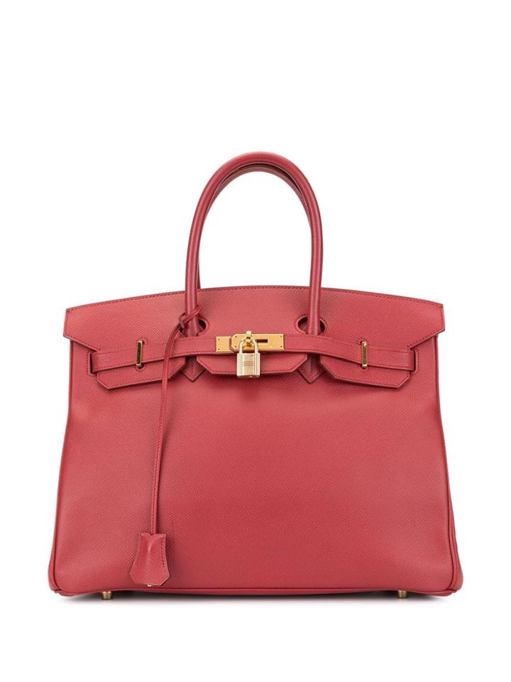Hermès Pre-owned Birkin 35 Bag - Red