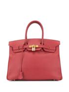 Hermès Pre-owned Birkin 35 Bag - Red