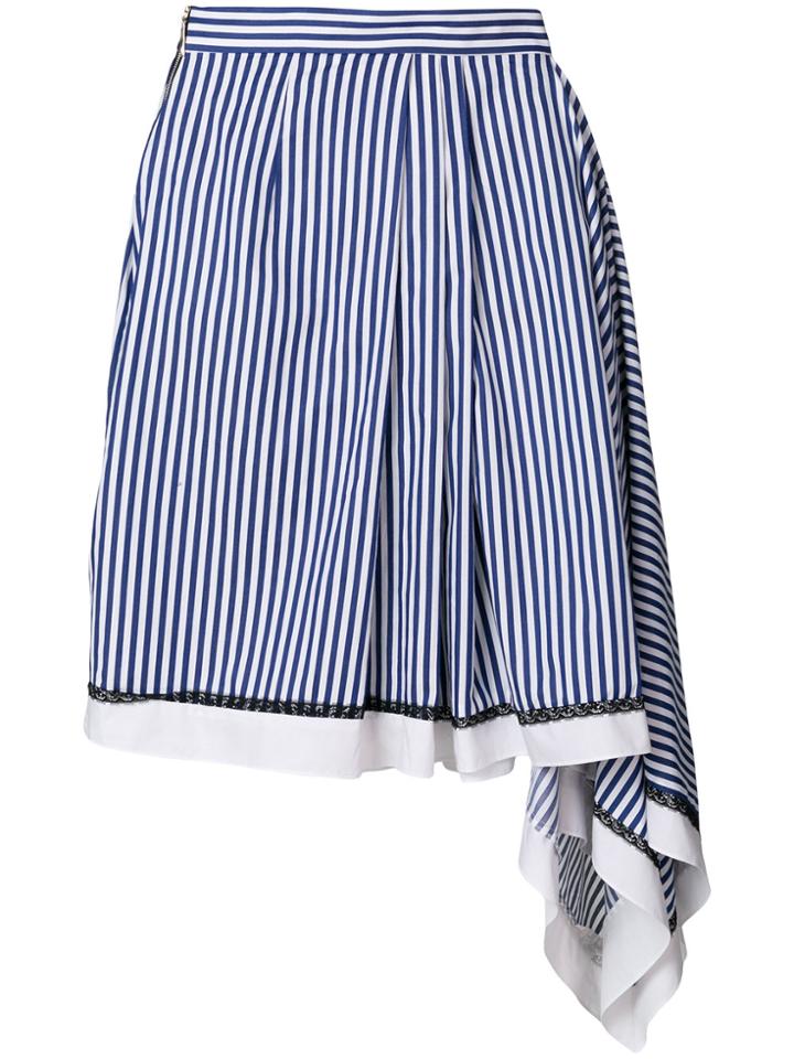 Milla Milla Asymmetric Striped Skirt - Blue