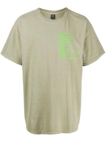 Brain Dead Brain Dead Bdf19035 Natural Cotton - Green