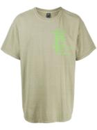 Brain Dead Brain Dead Bdf19035 Natural Cotton - Green