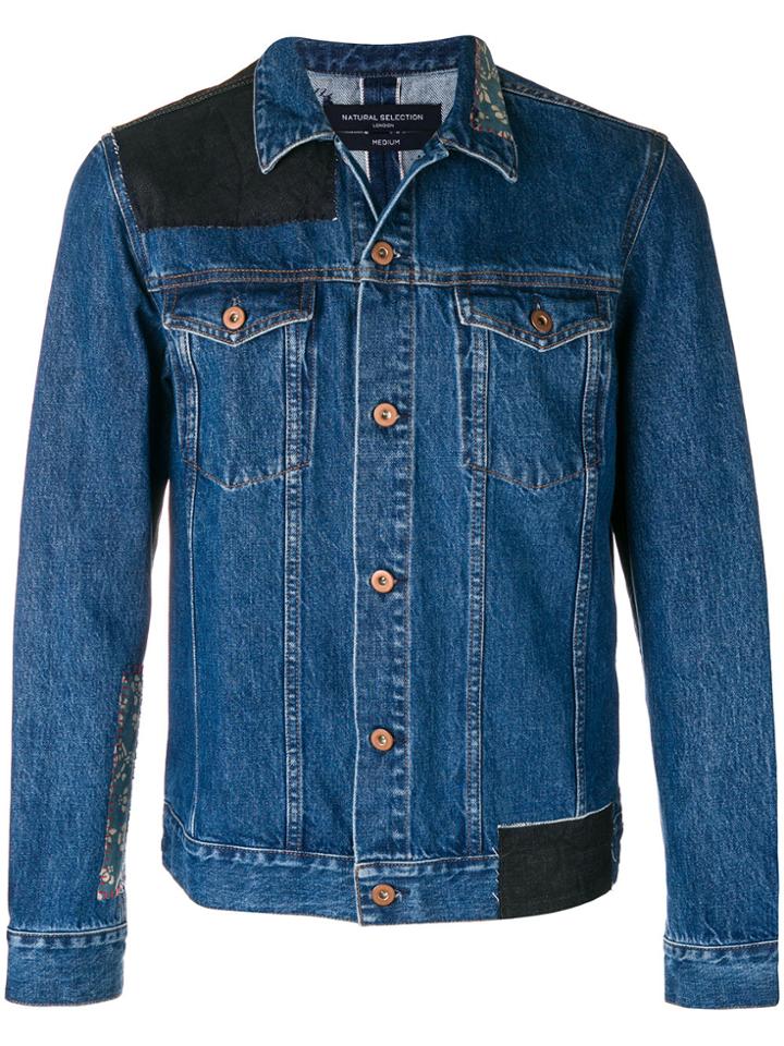 Natural Selection Reworked Denim Jacket - Blue
