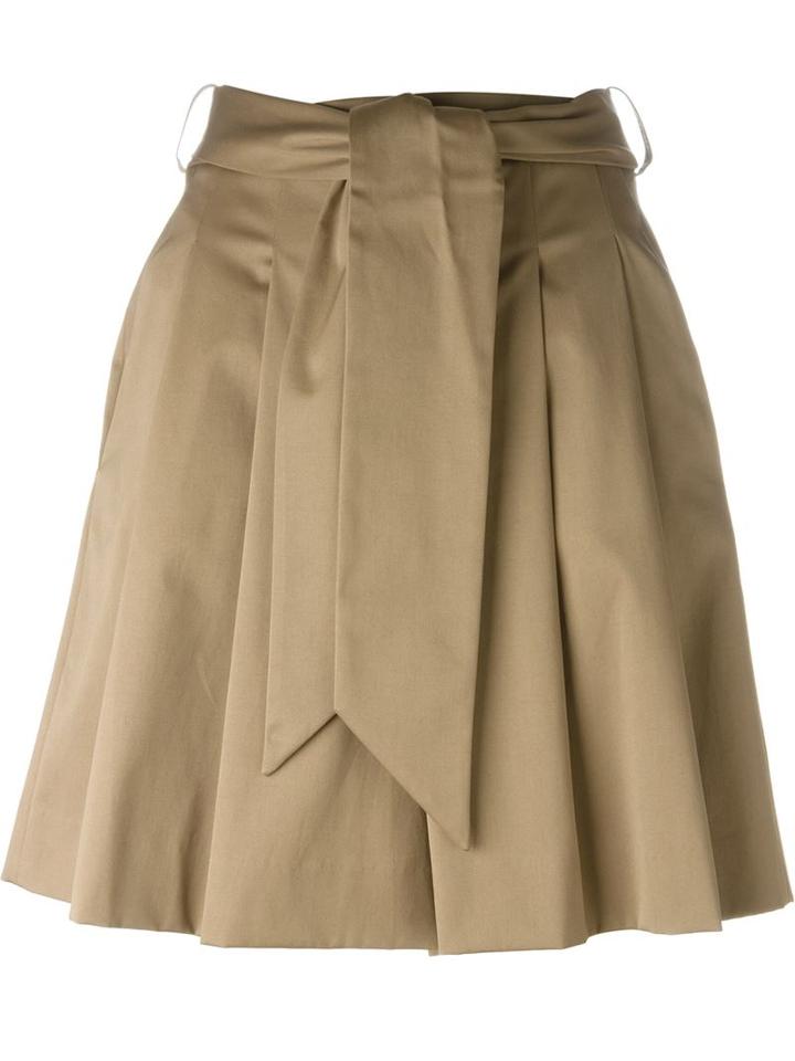 Salvatore Ferragamo Pleated Skorts