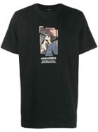 Maharishi Cracked Portrait T-shirt - Black