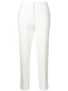 Etro High Waisted Trousers - White