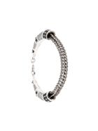 Roberto Cavalli Embellished Snake Bracelet - Metallic
