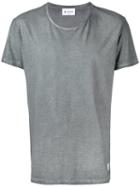Dondup - Crew Neck T-shirt - Men - Cotton - L, Grey, Cotton