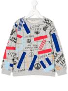 Kenzo Kids - Printed Sweatshirt - Kids - Cotton/polyester - 2 Yrs, Grey