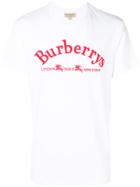 Burberry Burberrys Logo Print T-shirt - White