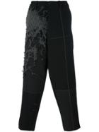 Yohji Yamamoto O-opal Buckle Pants - Black