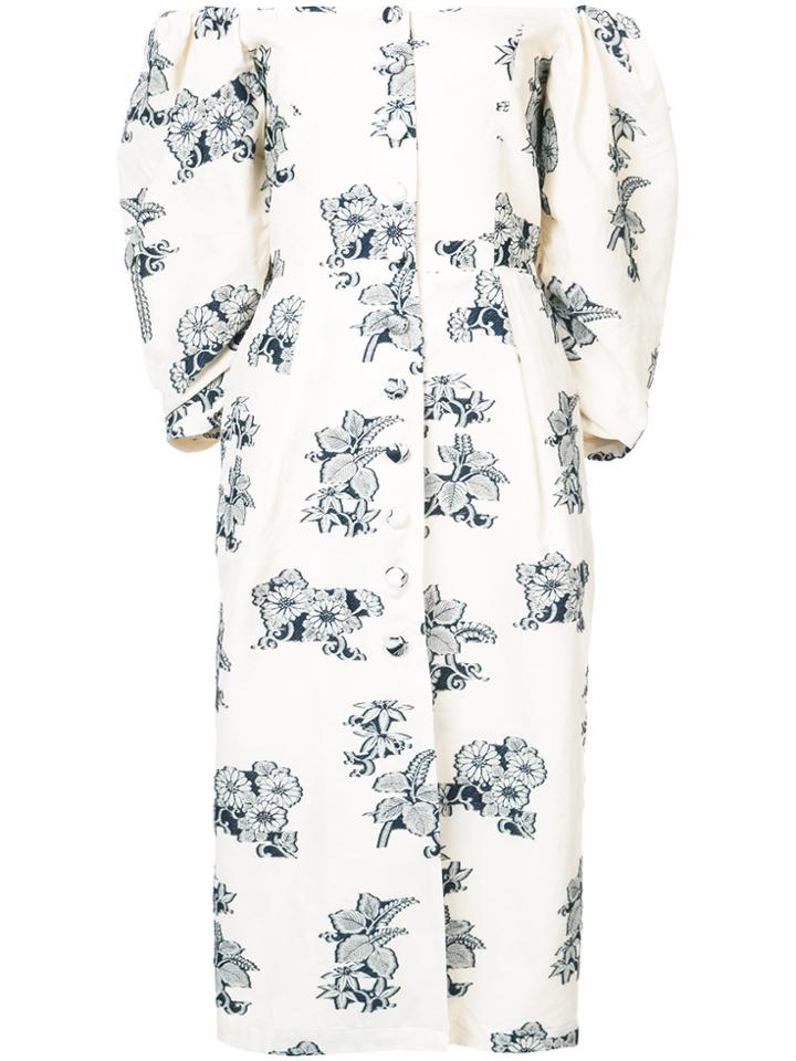 Sea Josephine Pencil Dress - Yellow & Orange