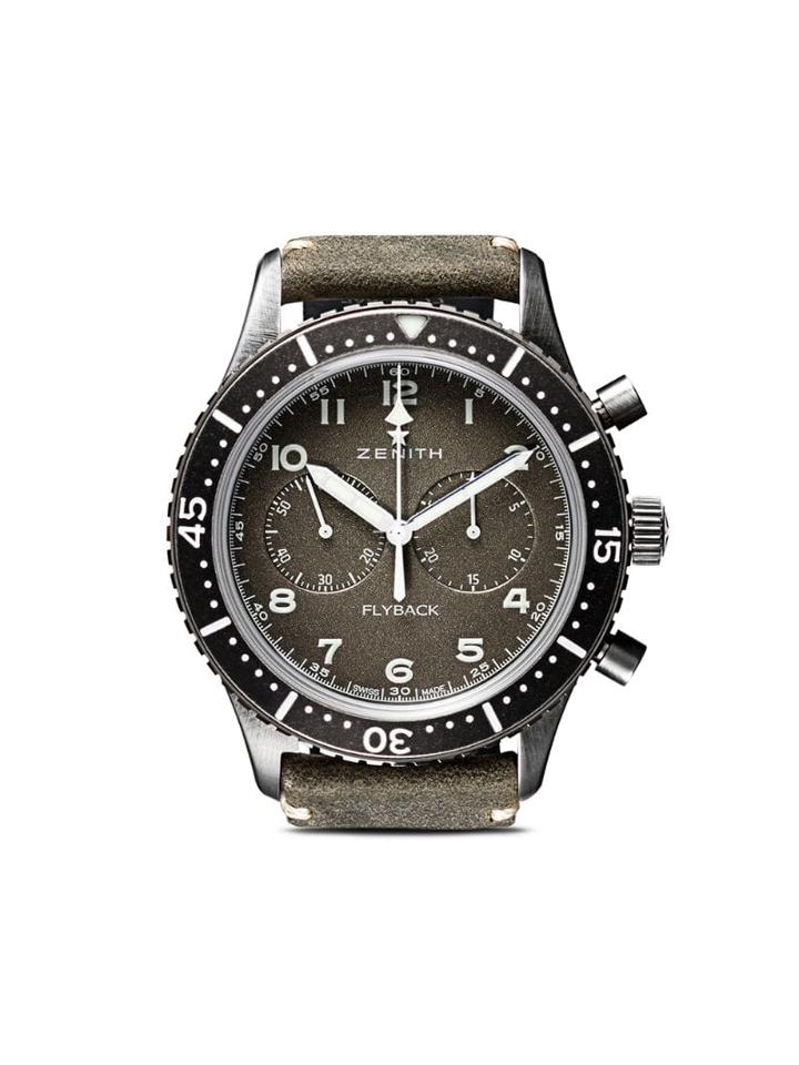 Zenith Cronometro Tipo Cp-2 Flyback 43mm - C773 Slate Grey B Green
