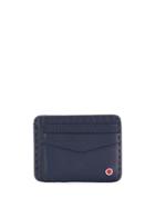 Kiton Logo Cardholder Wallet - Blue