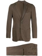 Dell'oglio Classic Two-piece Suit - Brown