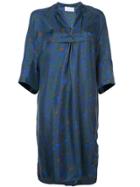 Christian Wijnants Printed Tunic Dress - Blue