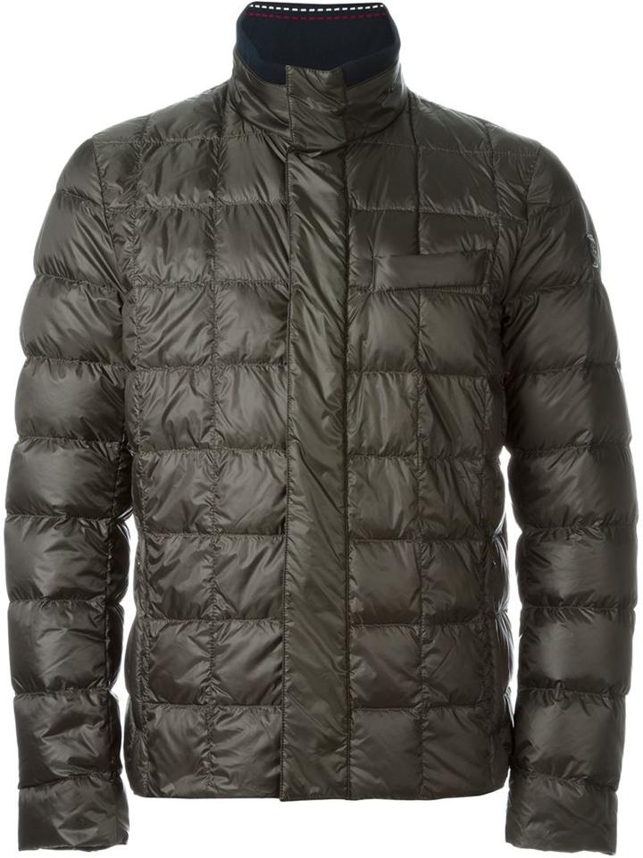 Fay Padded Jacket, Men's, Size: Xxl, Green, Polyamide/goose Down/feather