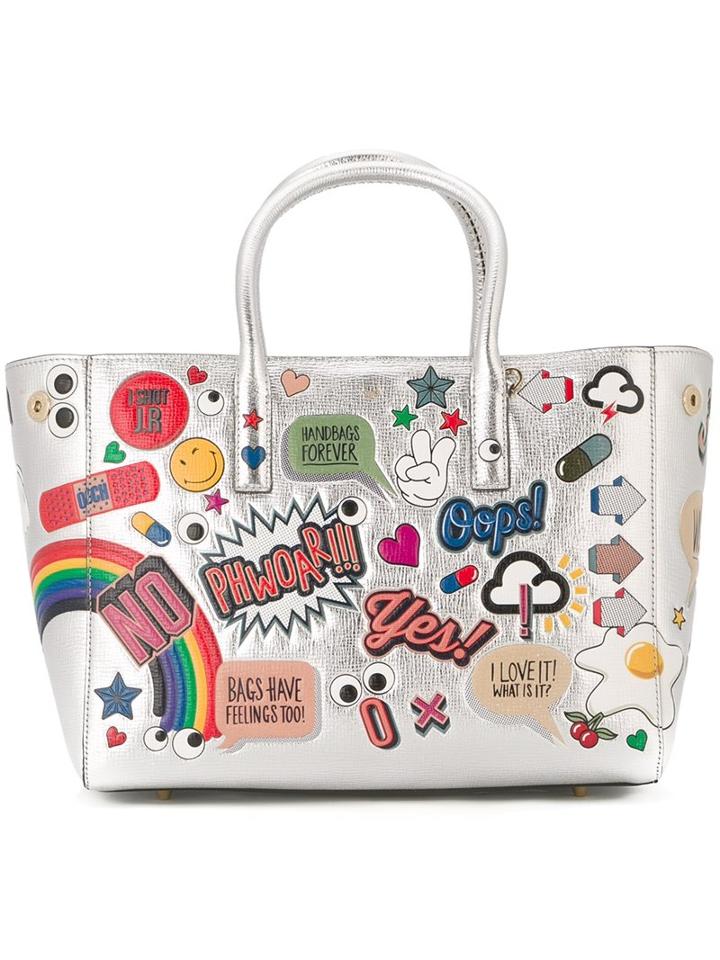Anya Hindmarch All-over Stickers 'ebury' Tote