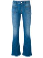 Stella Mccartney Bootcut Jeans, Women's, Size: 27, Blue, Cotton/spandex/elastane