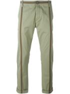 Christian Pellizzari 'parachute Chinese' Trousers, Men's, Size: 48, Green, Cotton/spandex/elastane
