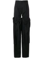 Y / Project Detachable Layered Trousers - Black