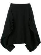 Comme Des Garçons Folded Full Skirt - Black