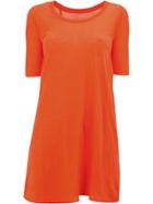 Boris Bidjan Oversized T-shirt - Yellow & Orange