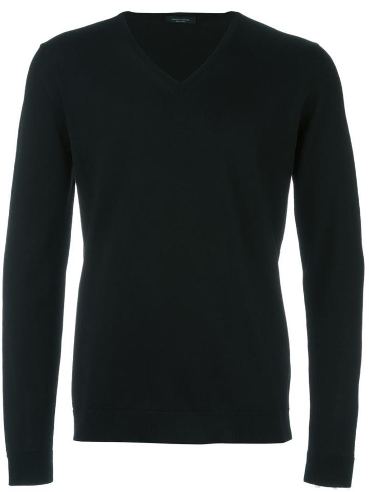 Roberto Collina V-neck Knitted Sweater