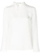 Goat - Eden Blouse - Women - Silk - 14, White, Silk