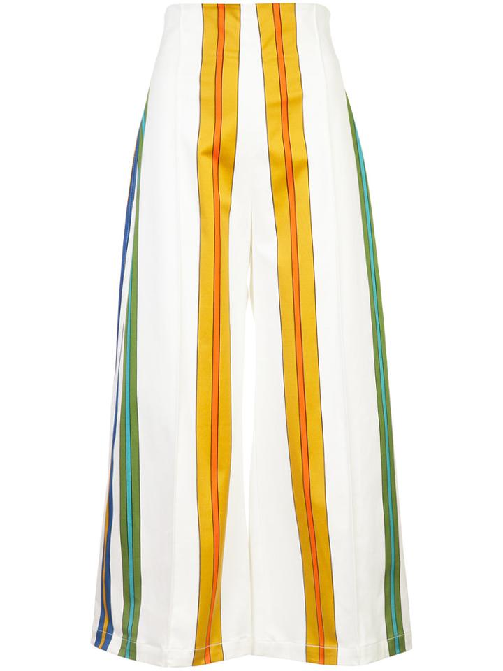 Silvia Tcherassi Pietrone Stripe Pants - Blue