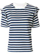 Maison Kitsuné Striped T-shirt - Blue