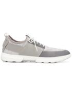 Geox Front Fastened Flat Sneakers - Grey