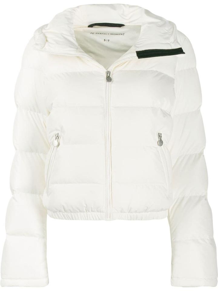 Perfect Moment Polar Flare Padded Jacket - White