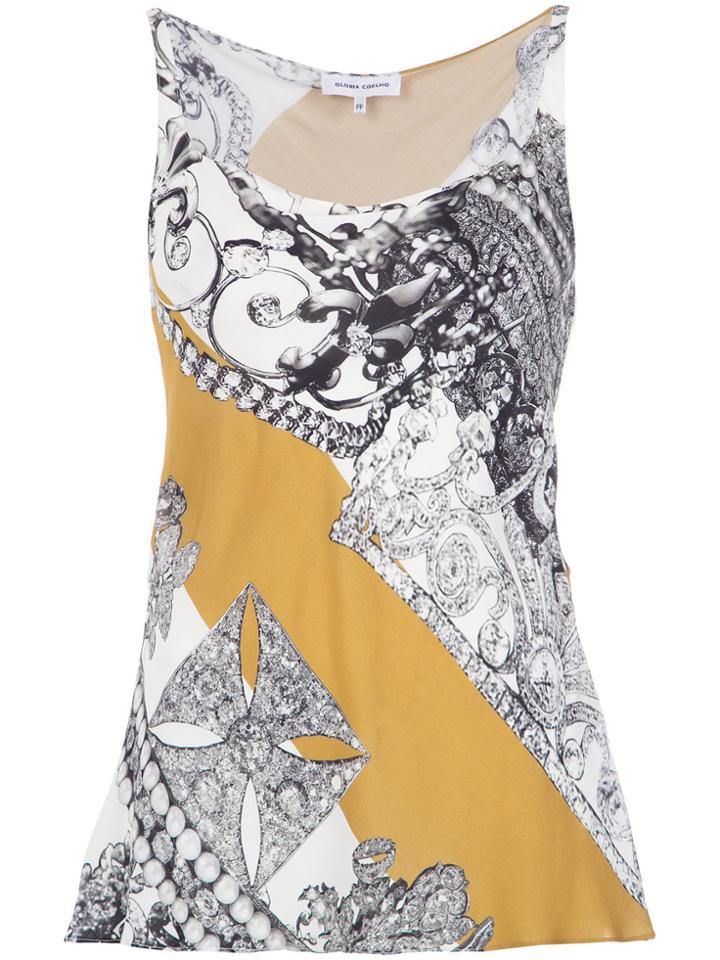 Gloria Coelho Printed Top - Multicolour
