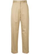H Beauty & Youth High-waist Tailored Trousers - Brown