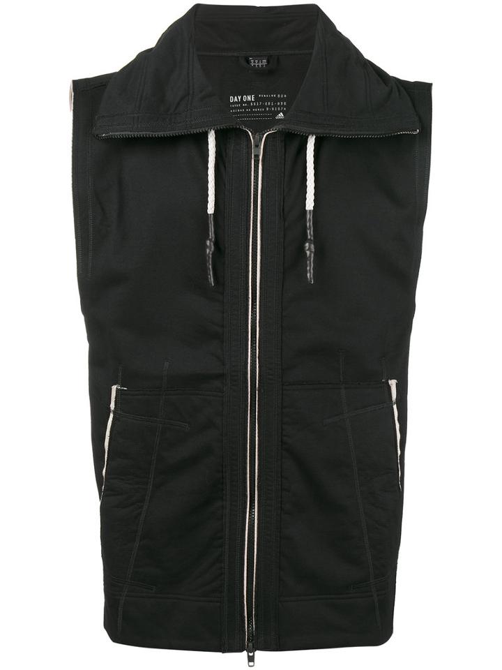 Adidas Originals - Day One Zipped Gilet - Men - Cotton/polyester - M, Black, Cotton/polyester