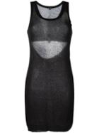 Ann Demeulemeester Shiloh Tank, Women's, Size: 38, Black, Cotton/lyocell