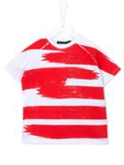 Valmax Kids - Printed T-shirt - Kids - Cotton/elastodiene - 10 Yrs, White