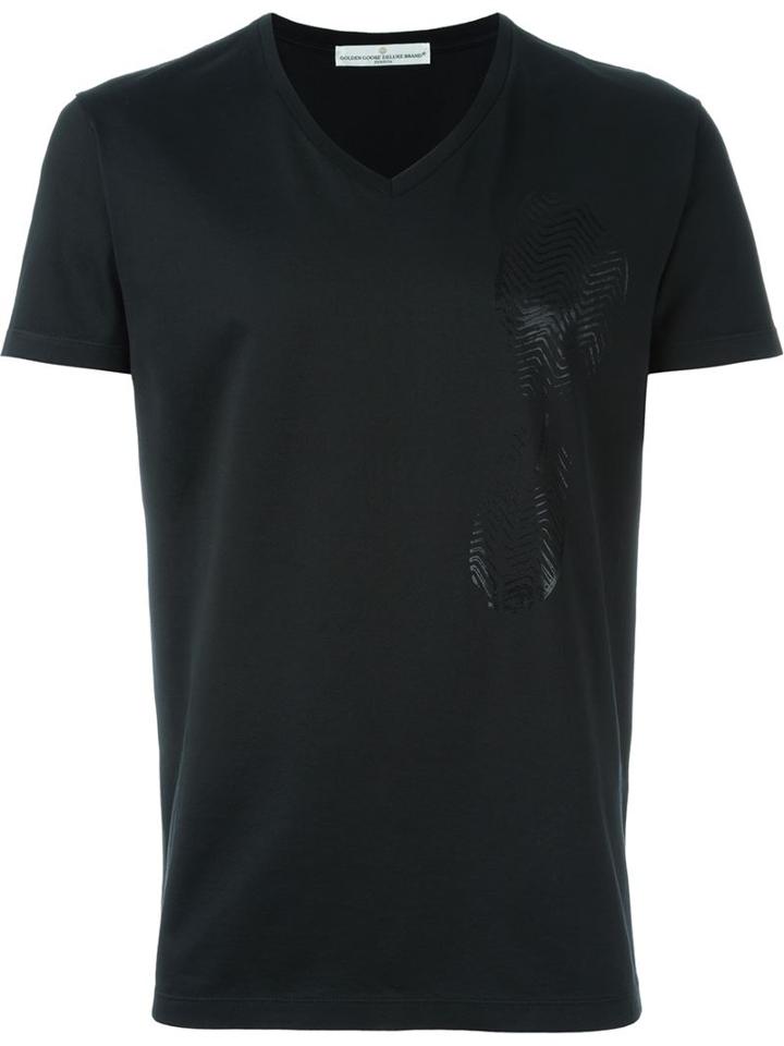 Golden Goose Deluxe Brand Footprint Print T-shirt
